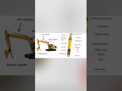 Scavatore cilindro idraulico