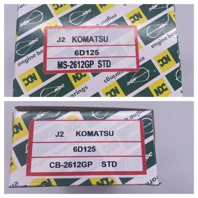 Comatsu 6D125 Parti del motore dell'escavatore STD Cuscinetto principale Cuscinetto di collegamento MS-2612GP CB-2612GP