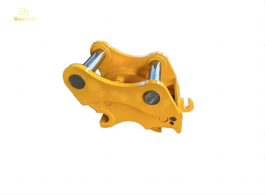 Accoppiatore rapido del legamento rapido idraulico resistente per colore giallo dell'escavatore 420kg